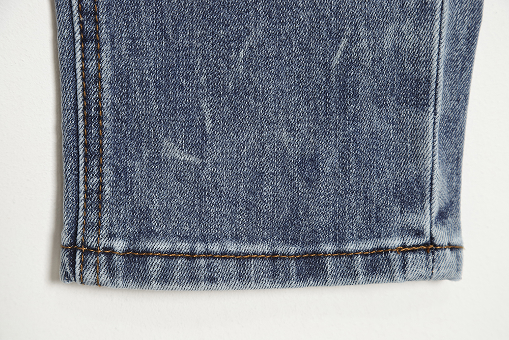 LouisVuitton full printed LOGO jeans on the back