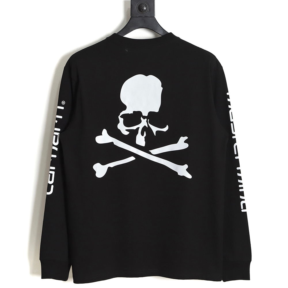 Mastermind Japan x Carhartt MMJ Carhart joint skull long-sleeved T-shirt