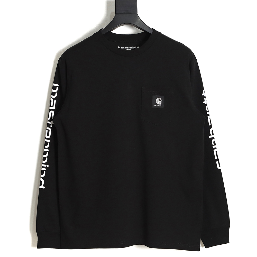Mastermind Japan x Carhartt MMJ Carhart joint skull long-sleeved T-shirt