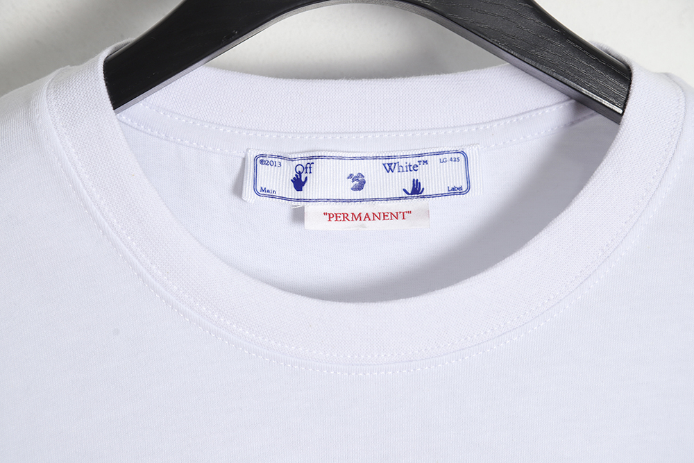 Off White OW 2023 Palm Arrow Logo Short Sleeve T-Shirt