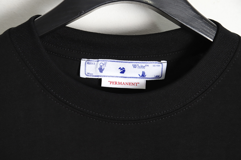 Off White OW 2023 palm arrow logo short-sleeved T-shirt TSK1