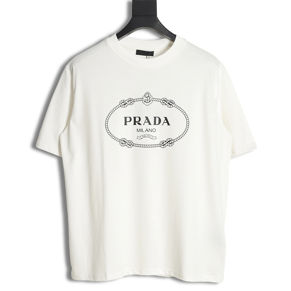 Prada classic print logo short sleeves
