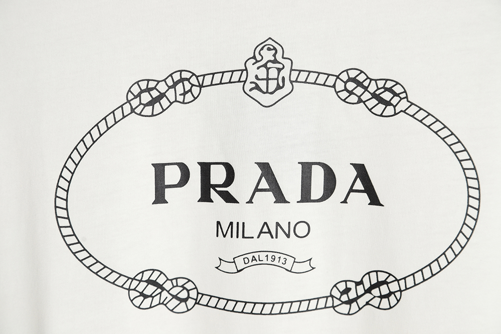 Prada classic print logo short sleeves