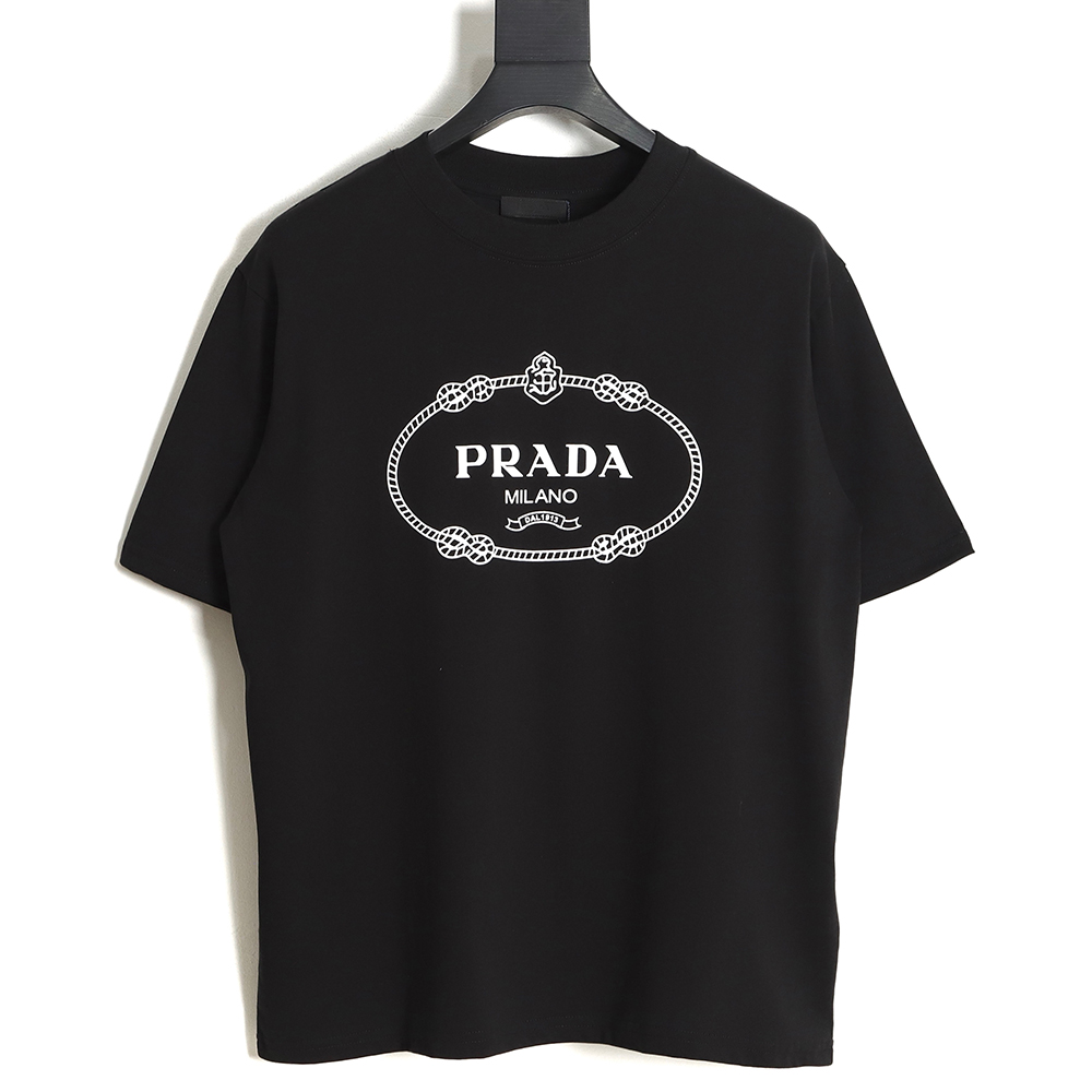 Prada classic print logo short sleeve TSK1
