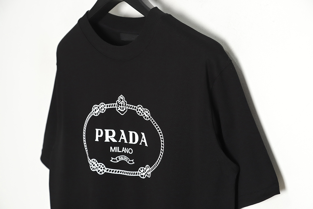 Prada classic print logo short sleeve TSK1