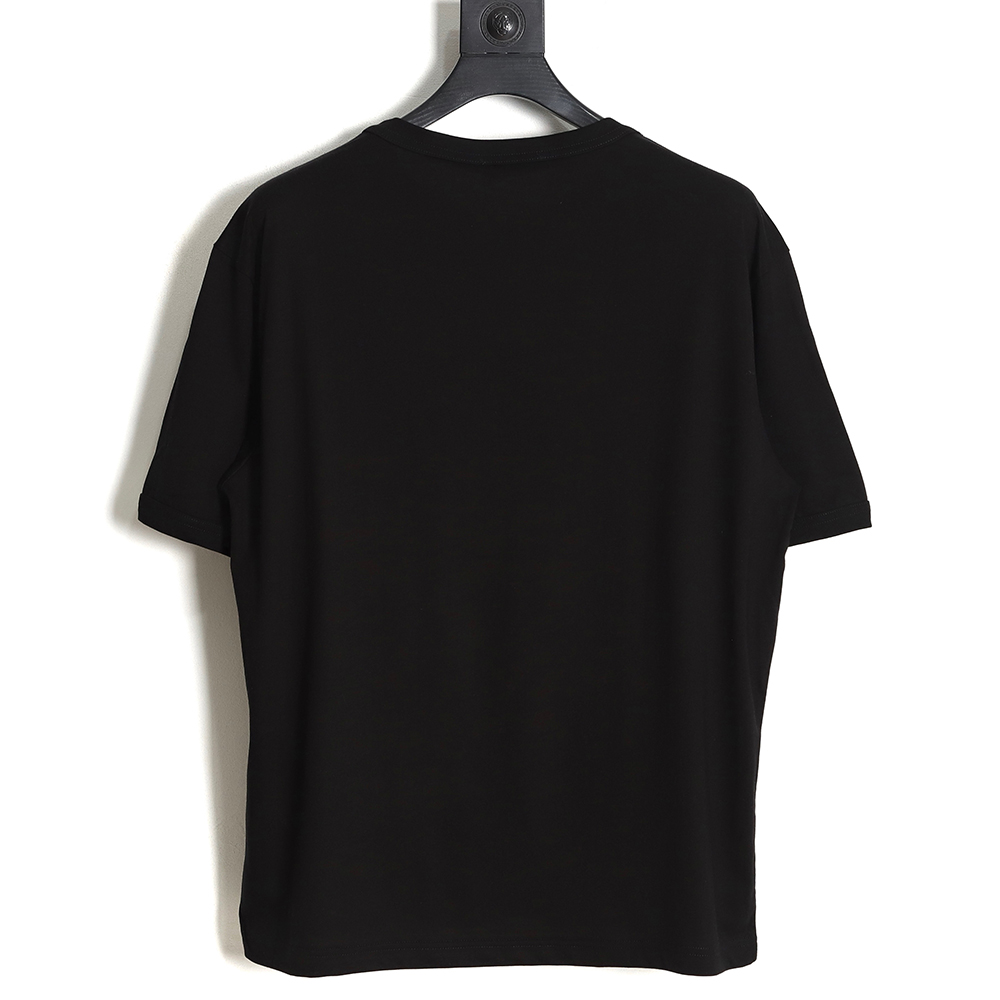 Prada 23SS neckline triangle standard short-sleeved T-shirt TSK1