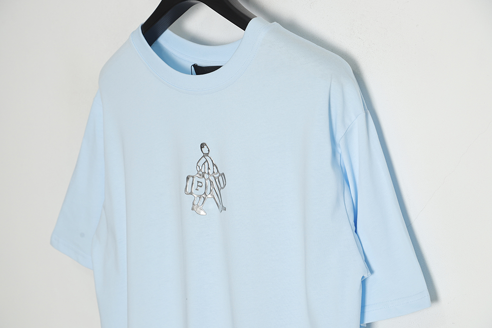 Prada 23SS new villain three-dimensional adhesive patch short-sleeved T-shirt