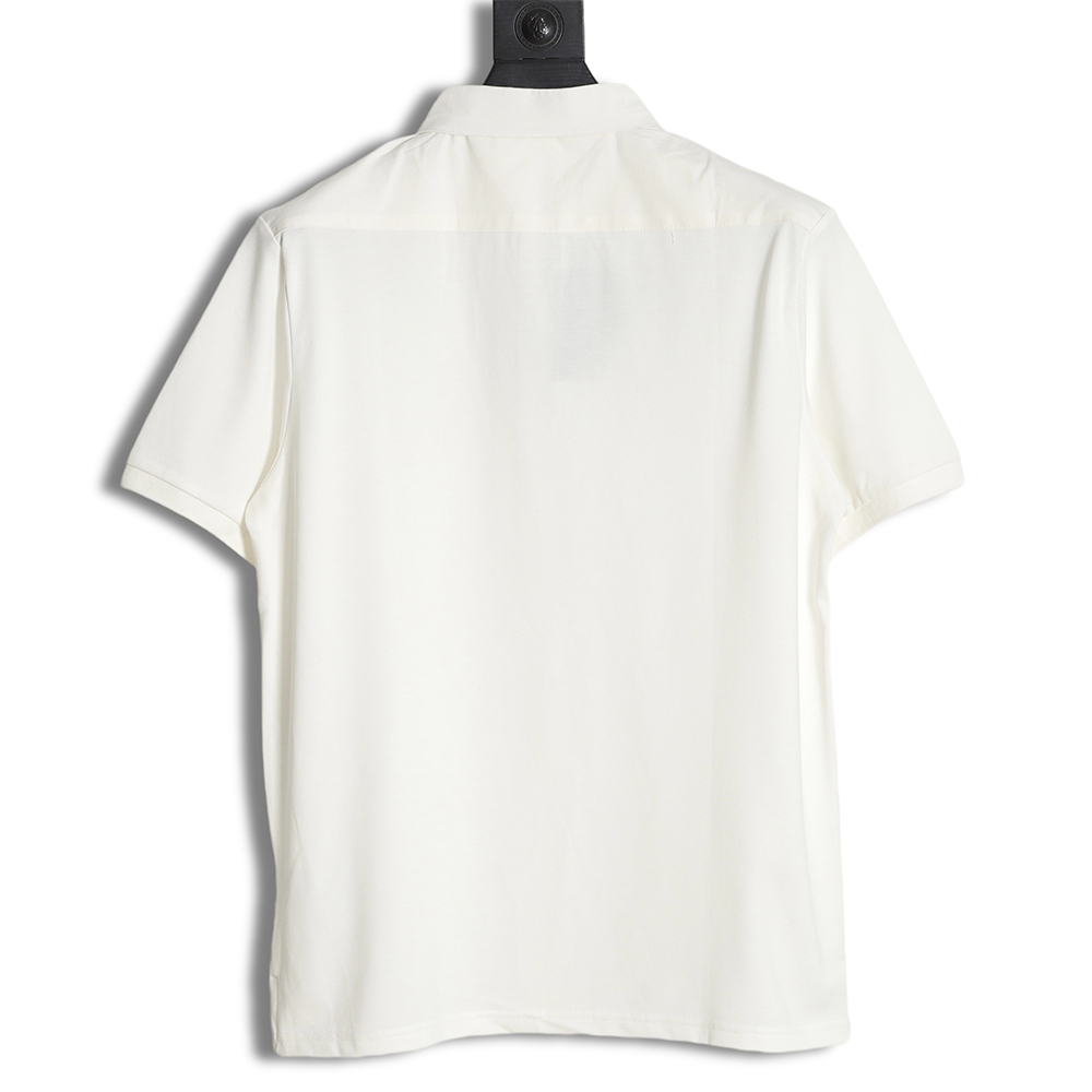 Prada Classic Iron Pocket Logo Short Sleeve POLO Shirt