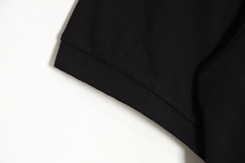 Prada classic iron pocket logo short-sleeved POLO shirt TSK1