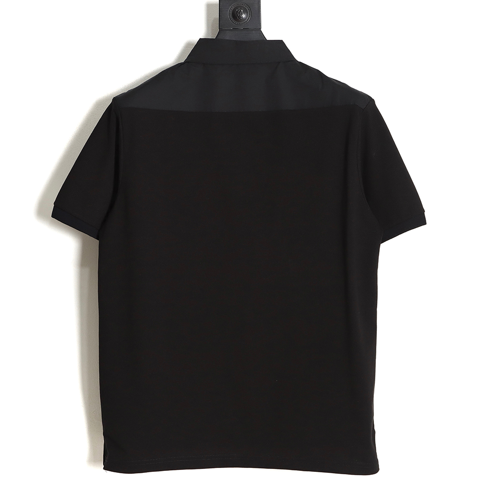 Prada classic iron pocket logo short-sleeved POLO shirt TSK1