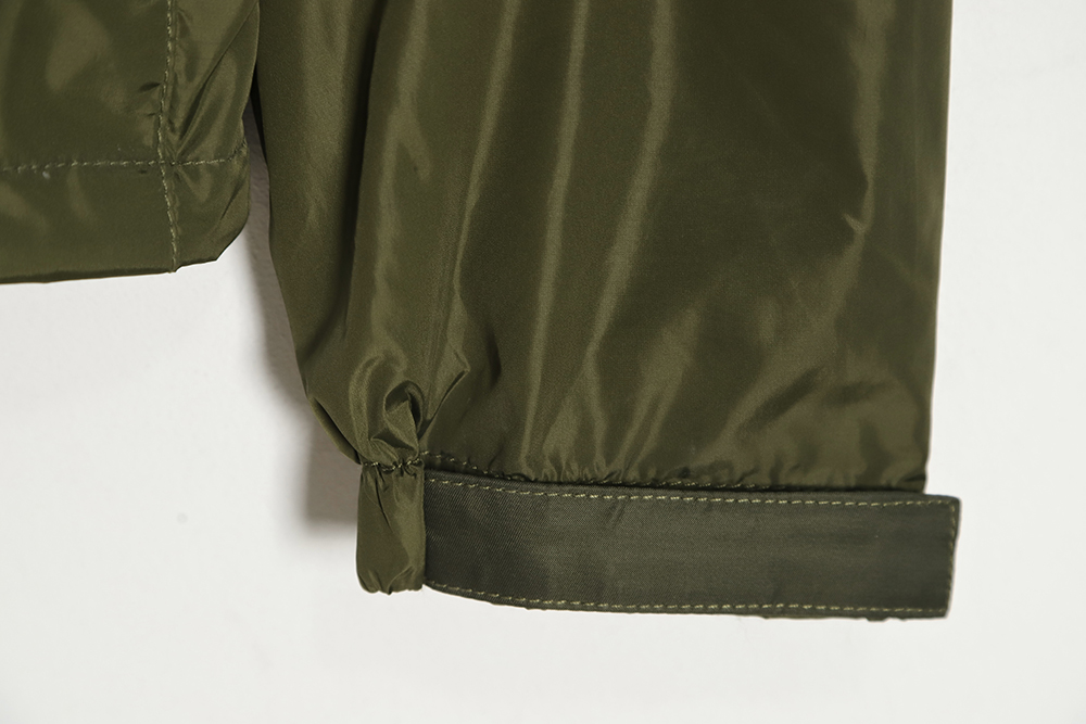 PRADA PRD 23SS nylon triangle logo hooded light jacket jacket