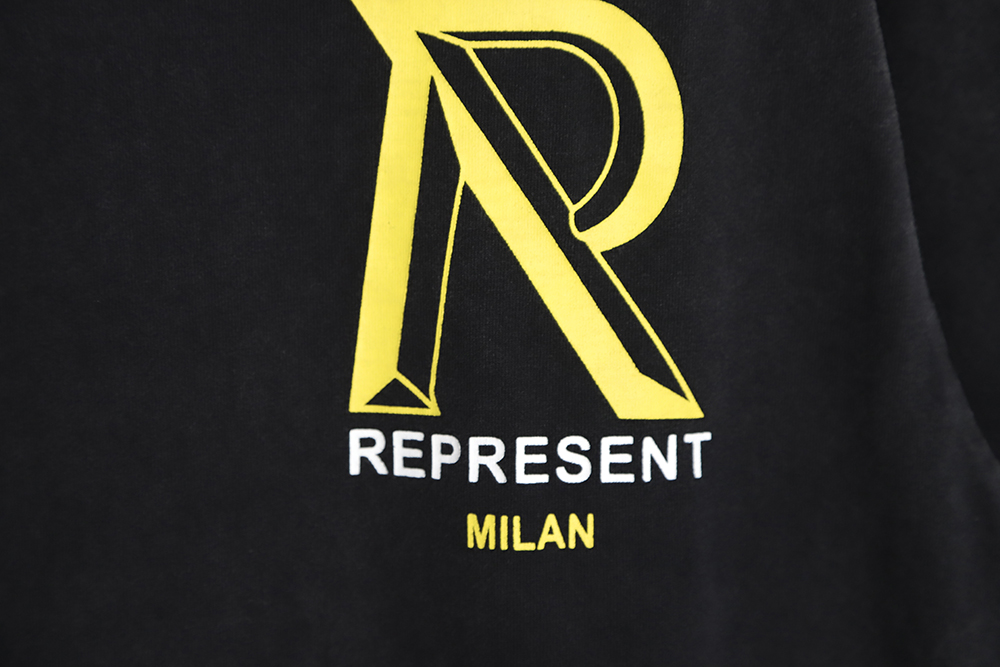 Represent 23SS letter R printed short-sleeved T-shirt TSK1