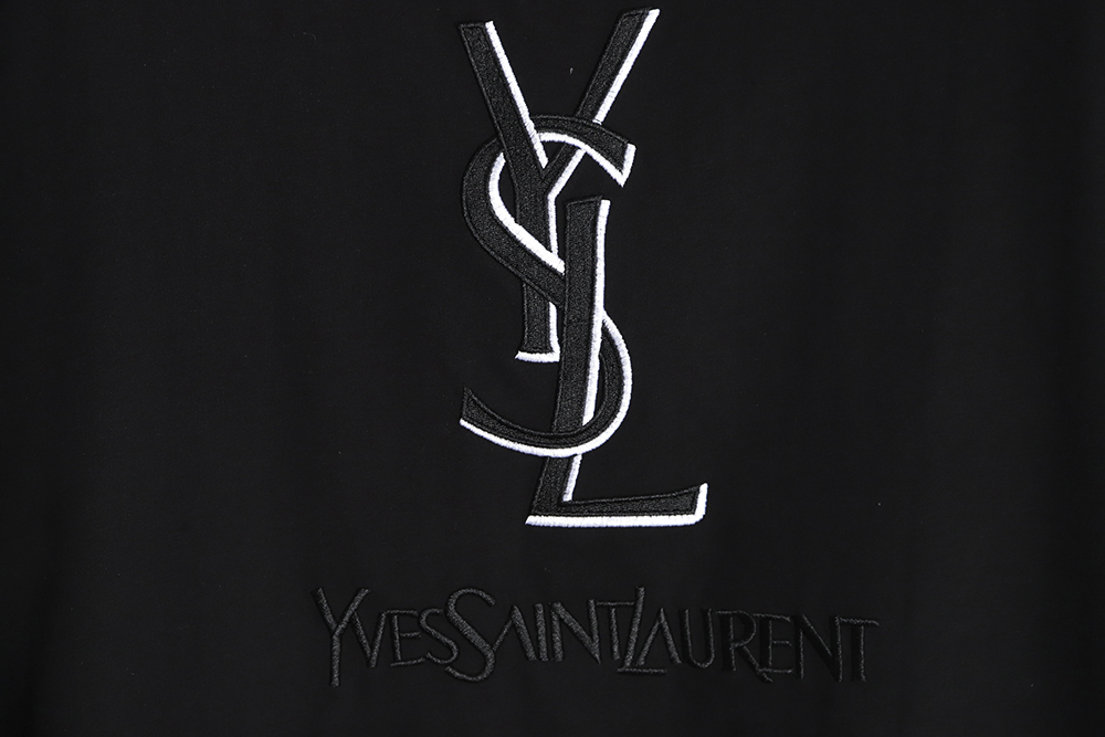Saint Laurent SLP France limited embroidery short sleeve TSK2