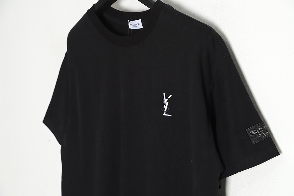 Saint Laurent SLP France limited embroidery short sleeve TSK2