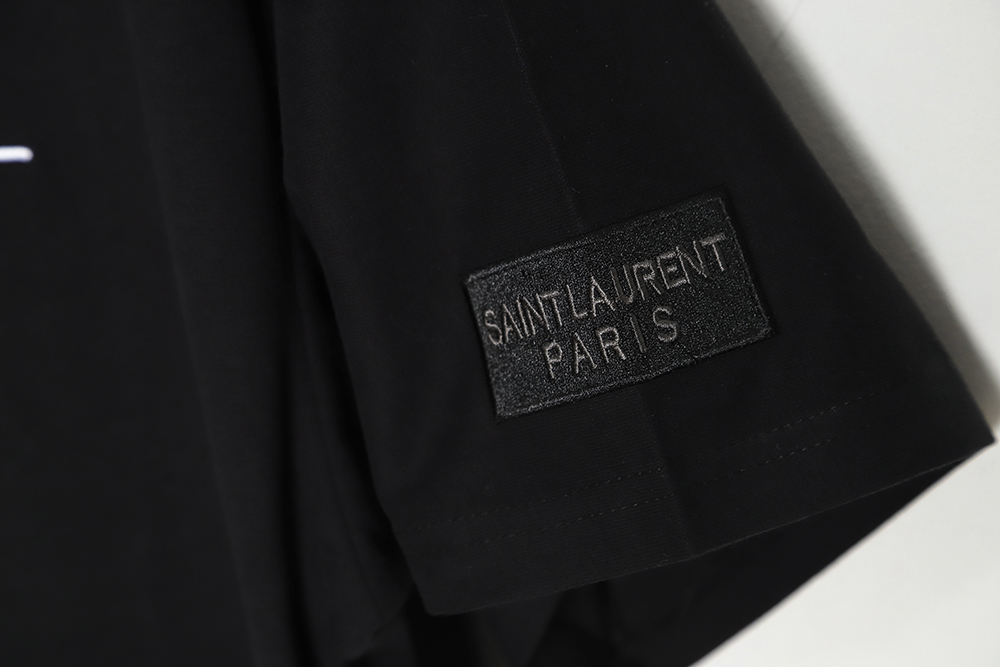 Saint Laurent SLP France limited embroidery short sleeve TSK2