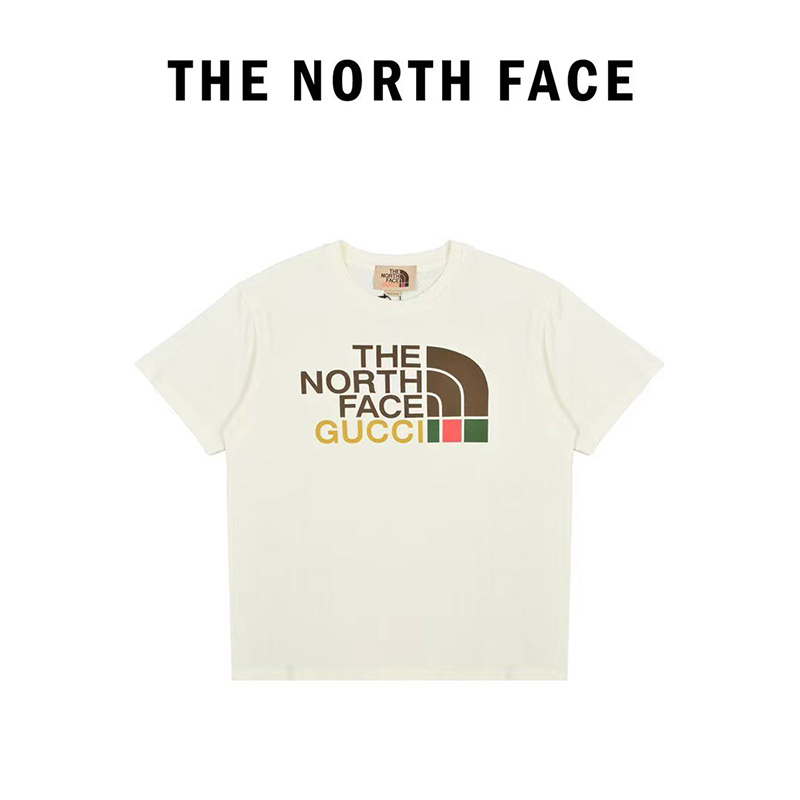 THE NORTH FACE GUCCI SHORT SLEEVE WHITE