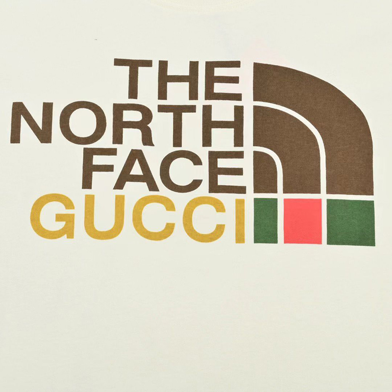 THE NORTH FACE GUCCI SHORT SLEEVE WHITE