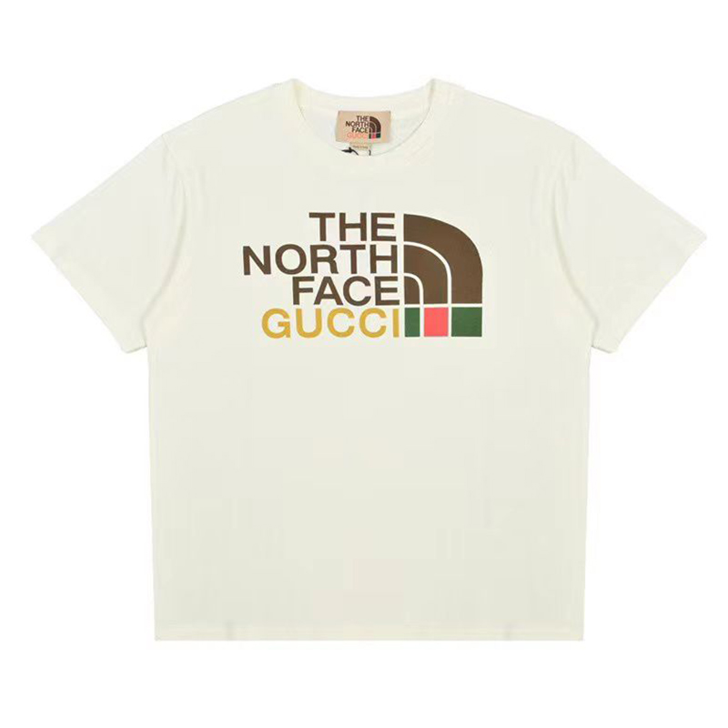 THE NORTH FACE GUCCI SHORT SLEEVE WHITE