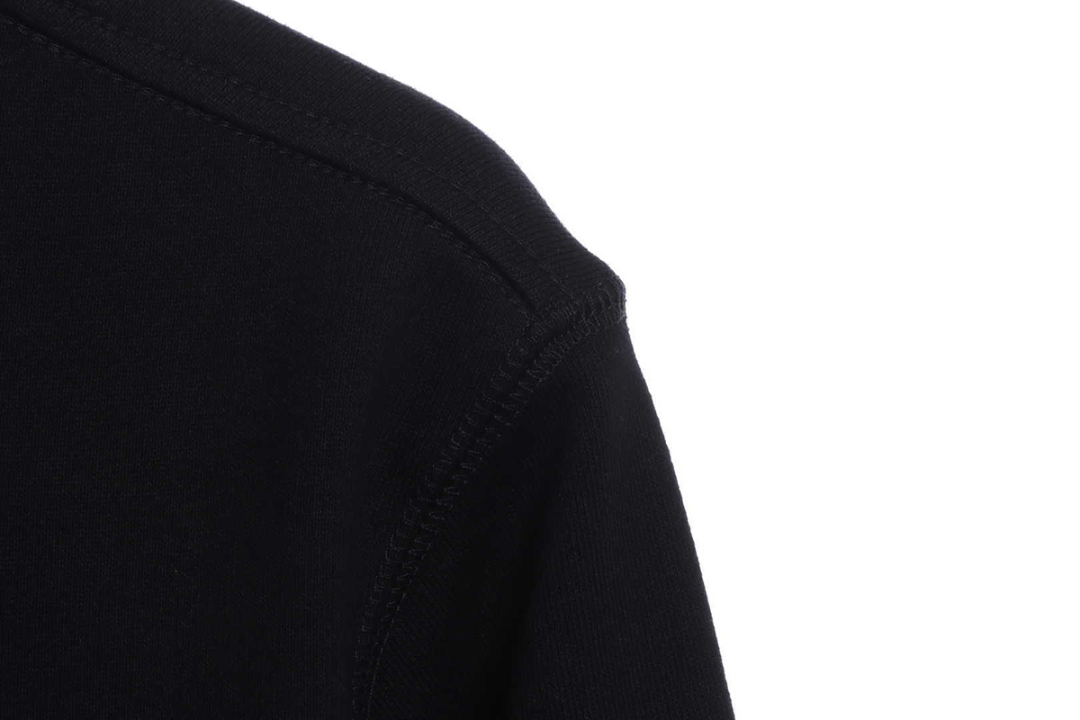 BARBOUR X BAPE CREWNECK SWEATSHIRT BLACK