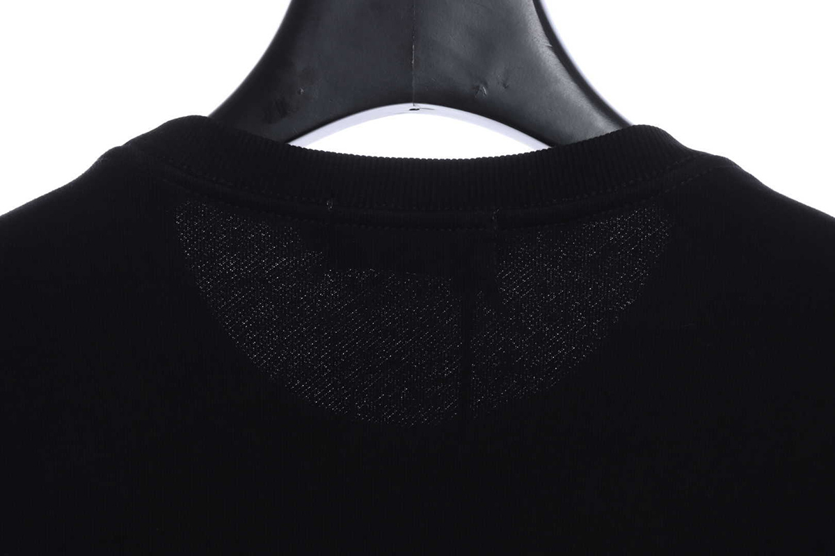 BARBOUR X BAPE CREWNECK SWEATSHIRT BLACK