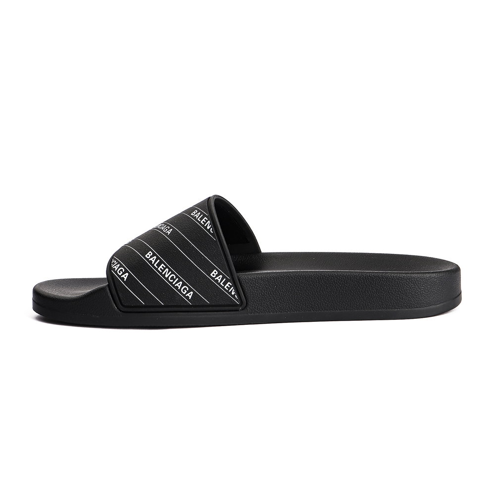 Balenciaga Slides 'Carbon'