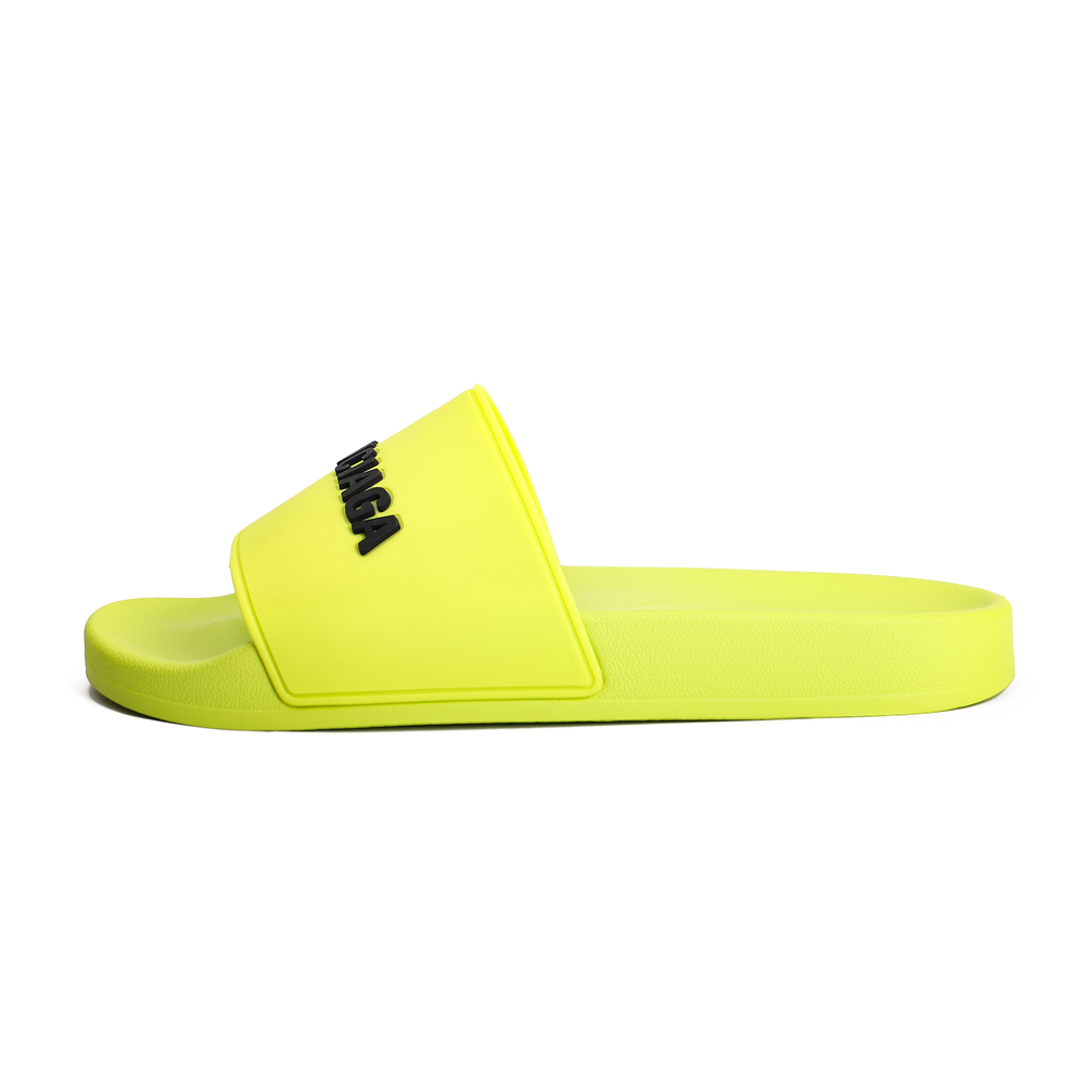 Balenciaga Slides 'Fluorescent Green'