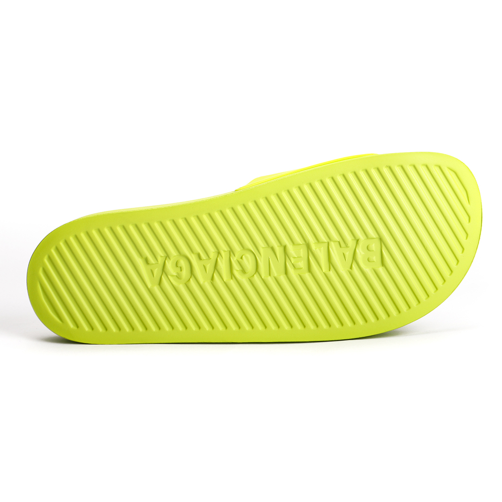 Balenciaga Slides 'Fluorescent Green'
