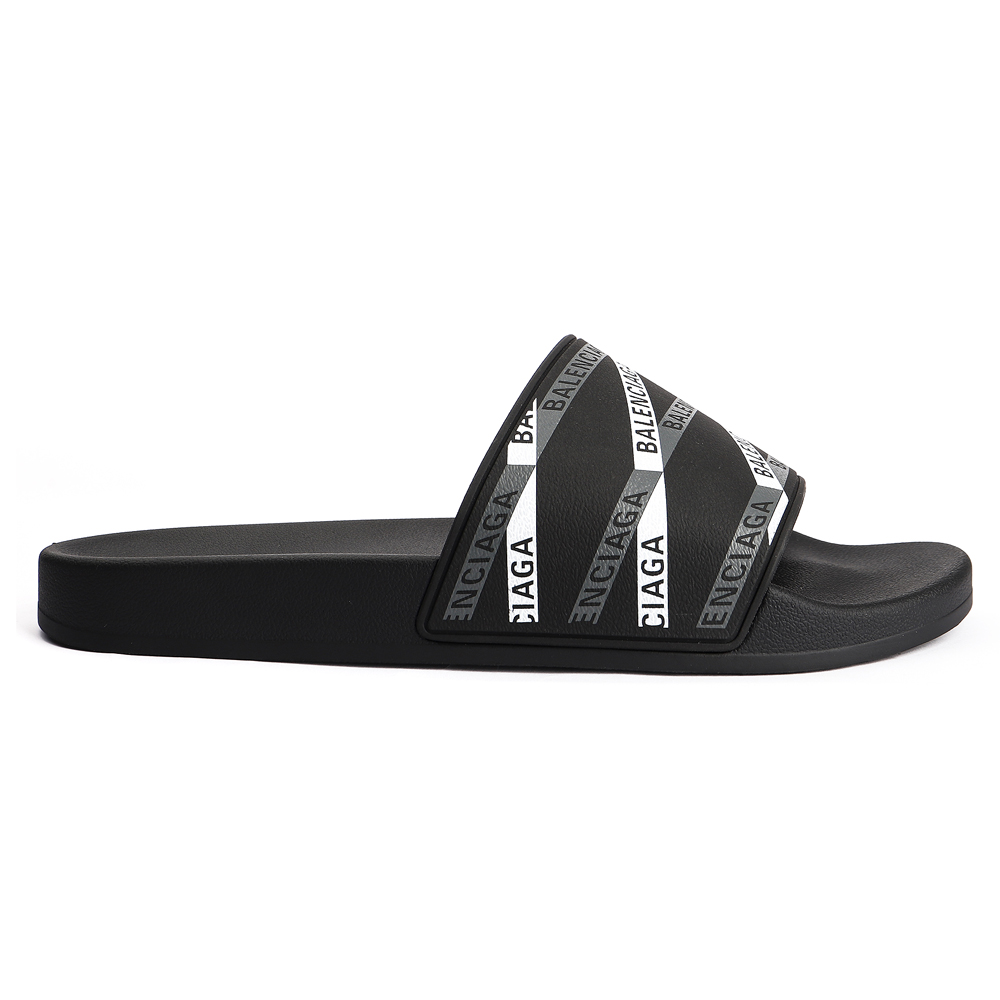 Balenciaga Slides 'Carbon Black'