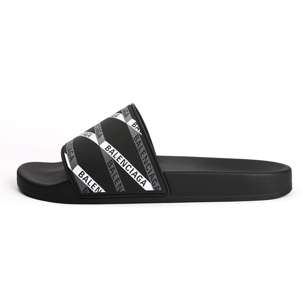 Balenciaga Slides 'Carbon Black'