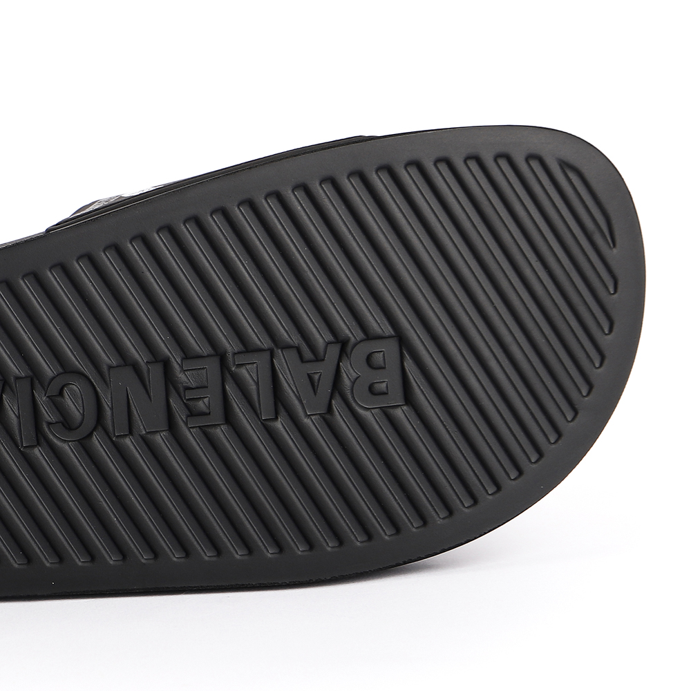 Balenciaga Slides 'Carbon Black'