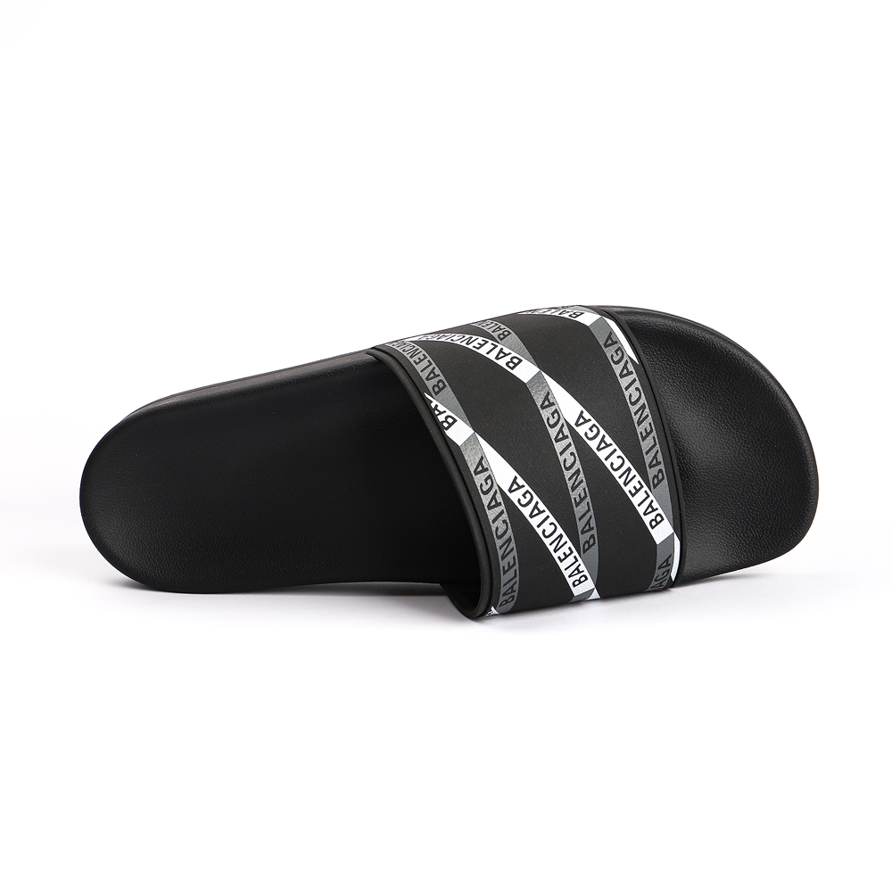 Balenciaga Slides 'Carbon Black'