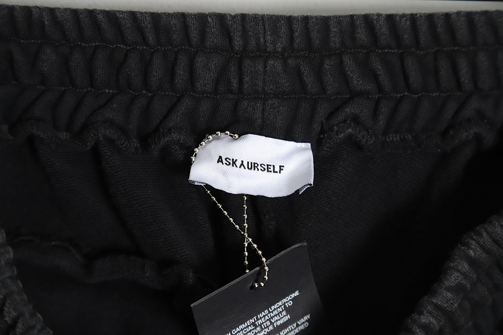 Askyurself 23SS Neon Green Drawstring Wash Shorts