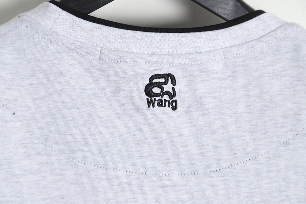 Alexander Wang Print Fake Two-Piece Short Sleeve T-Shirt