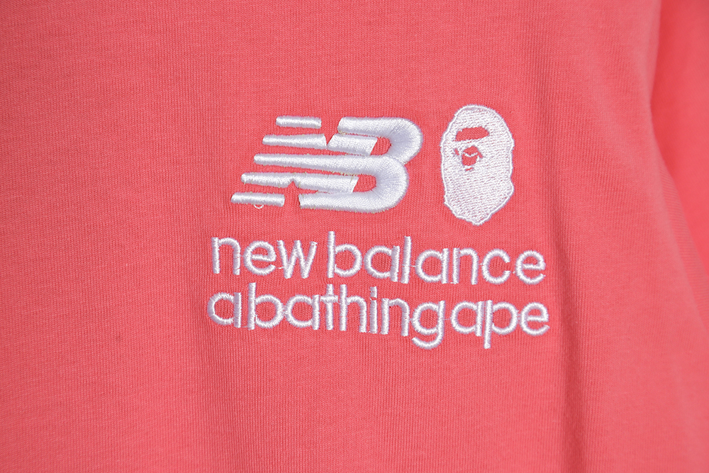 BAPE X NEW BALANCE joint limited camouflage ape head short sleeves