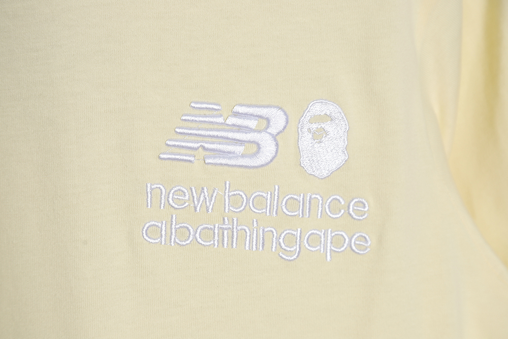 BAPE X NEW BALANCE joint limited camouflage ape head short sleeve TSK1