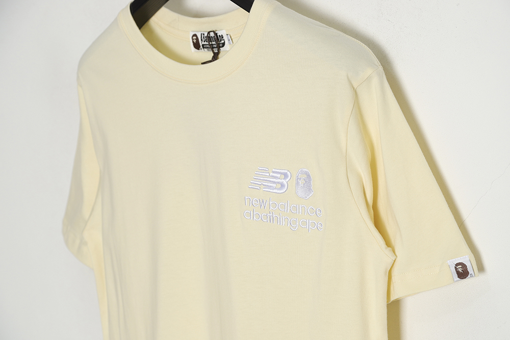 BAPE X NEW BALANCE joint limited camouflage ape head short sleeve TSK1