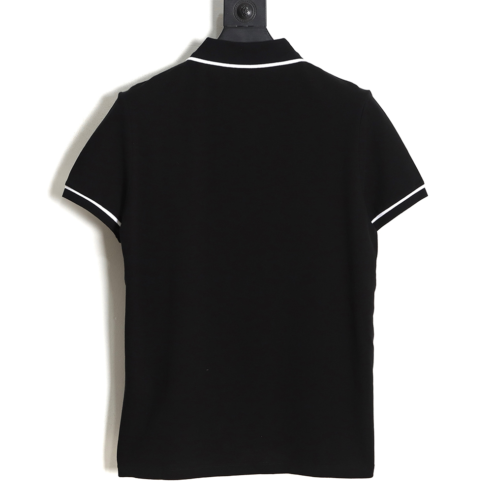 CELINE 23SS chest embroidery short-sleeved polo shirt TSK1