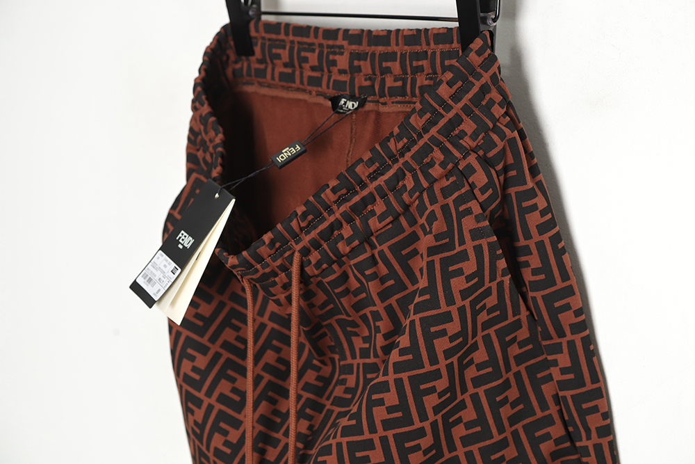 Fendi 23ss full print double F shorts