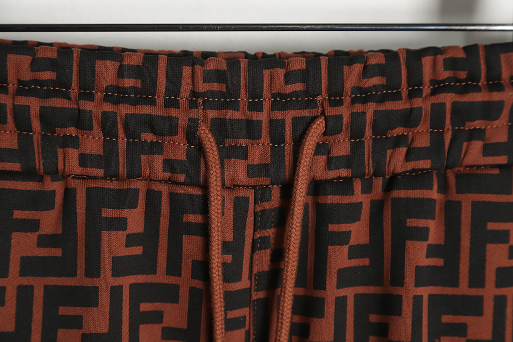Fendi 23ss full print double F shorts