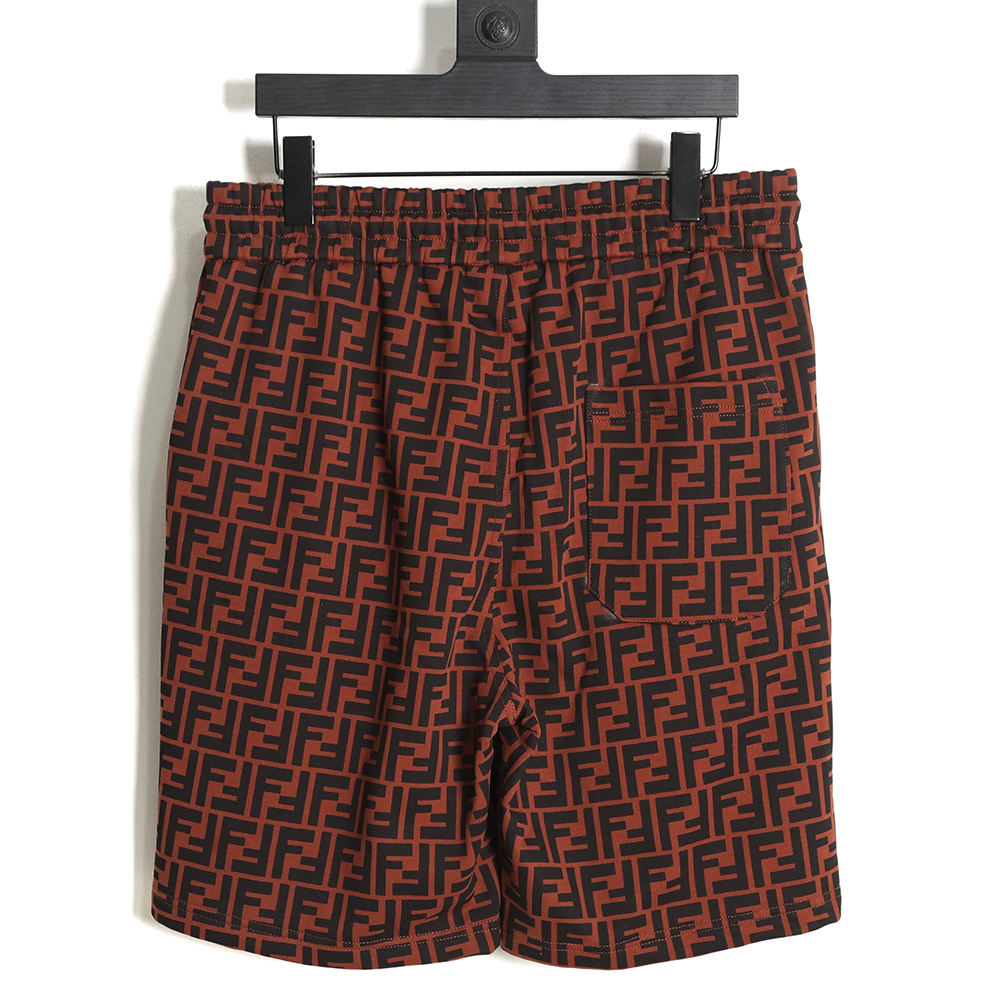 Fendi 23ss full print double F shorts