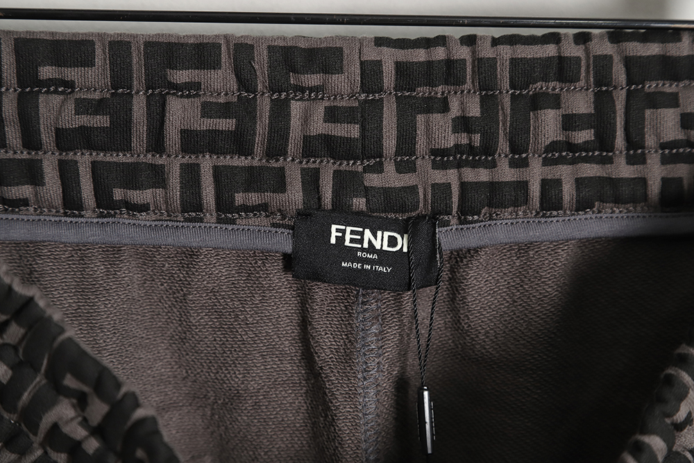 Fendi 23ss full print double F shorts TSK1
