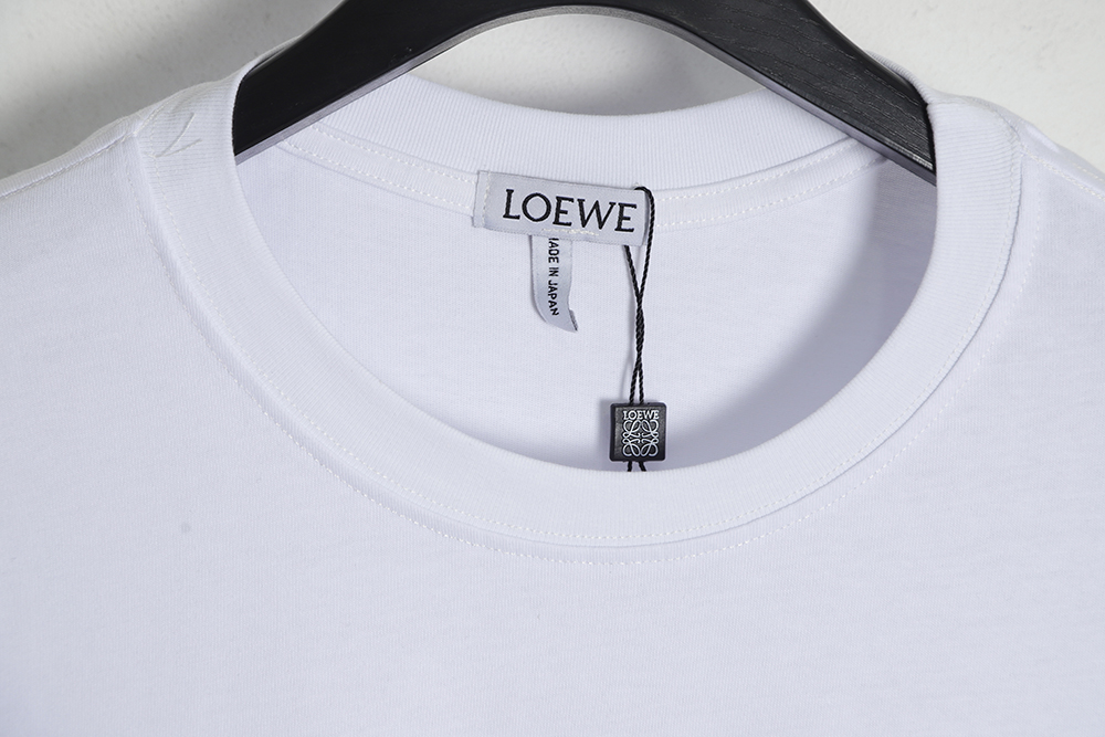 LOEWE embroidered LOGO couple short sleeves
