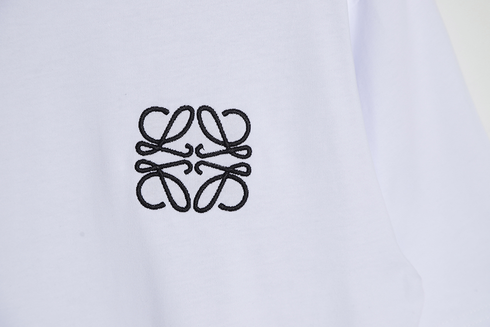 LOEWE embroidered LOGO couple short sleeves