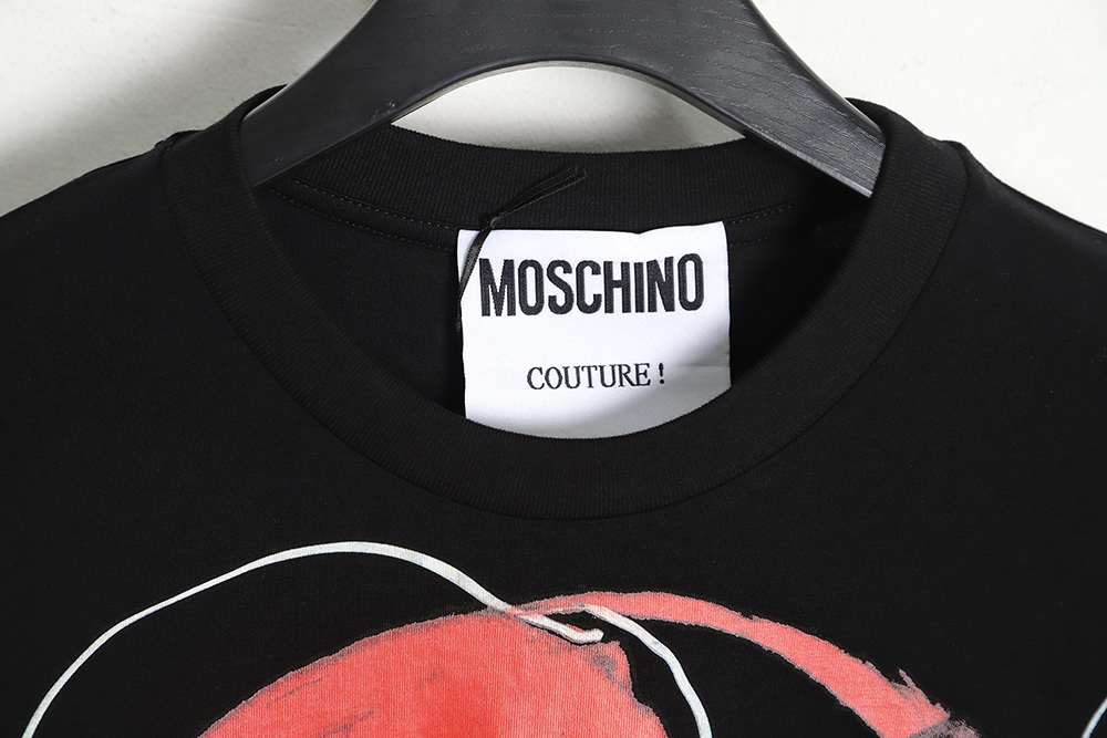 Moschino Moschino 23ss abstract short sleeve