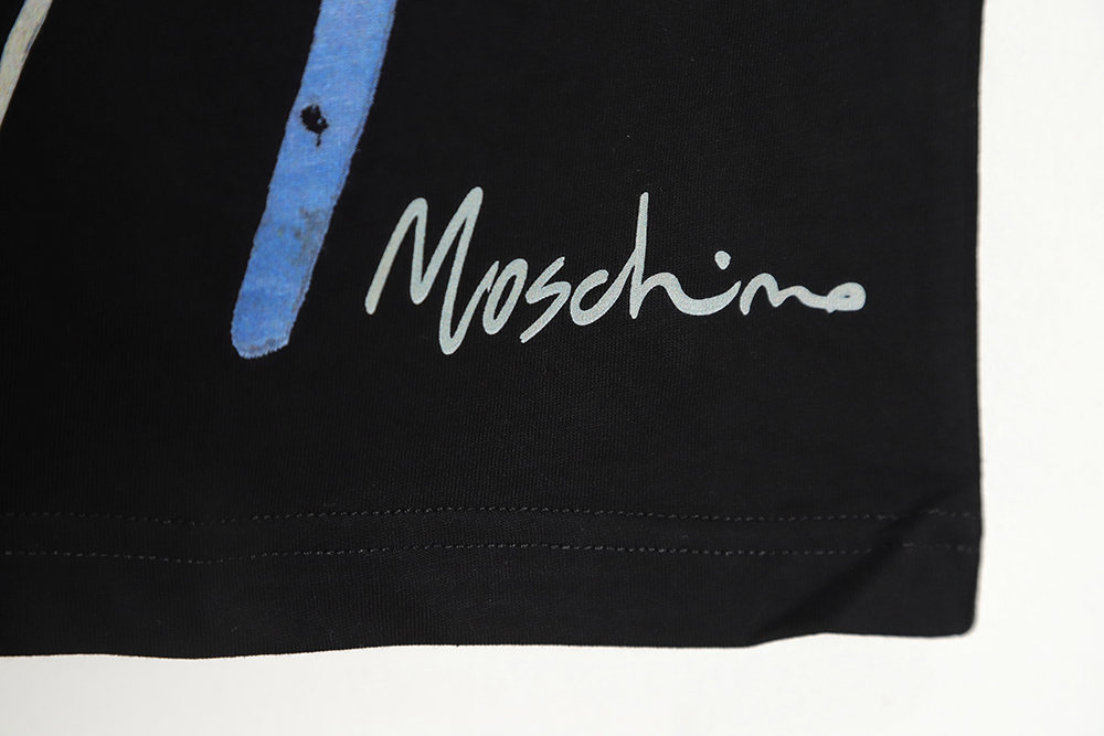 Moschino Moschino 23ss abstract short sleeve
