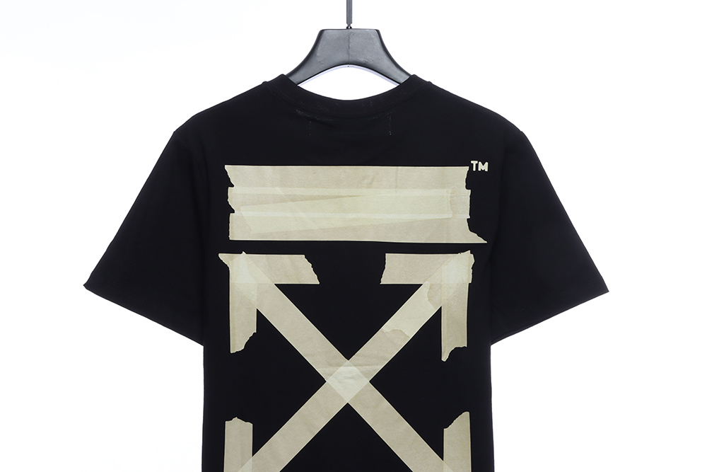 OFF WHITE TAPE SHORT SLEEVE