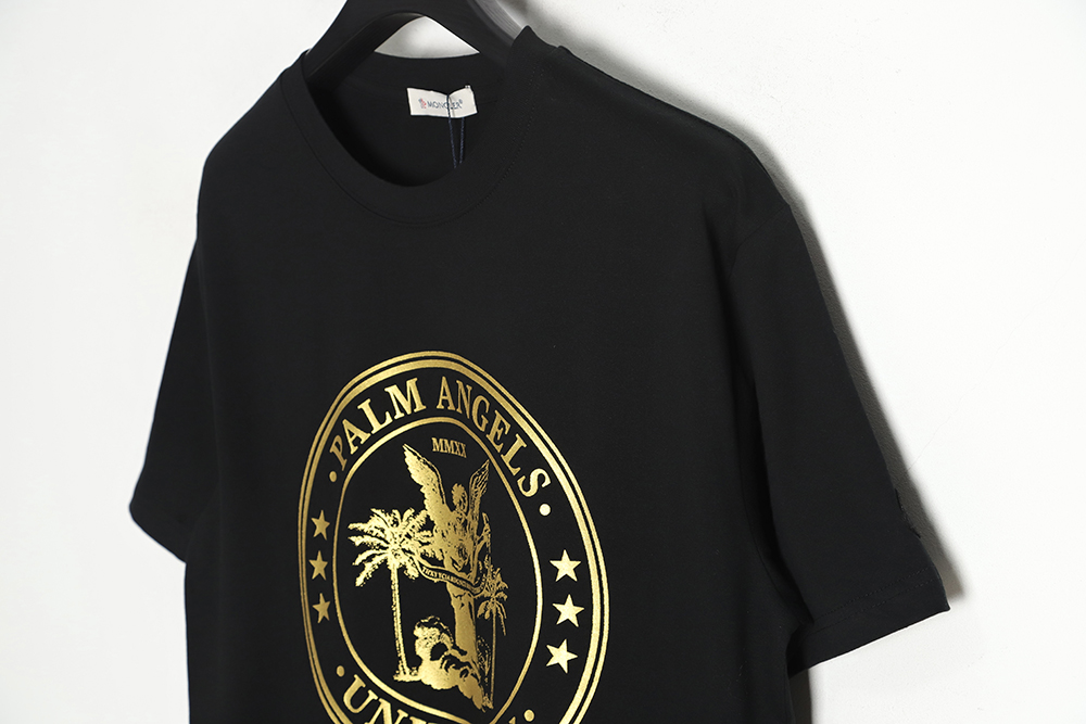 Moncler & Palm Angels Moncler Palm Angel joint print short sleeves