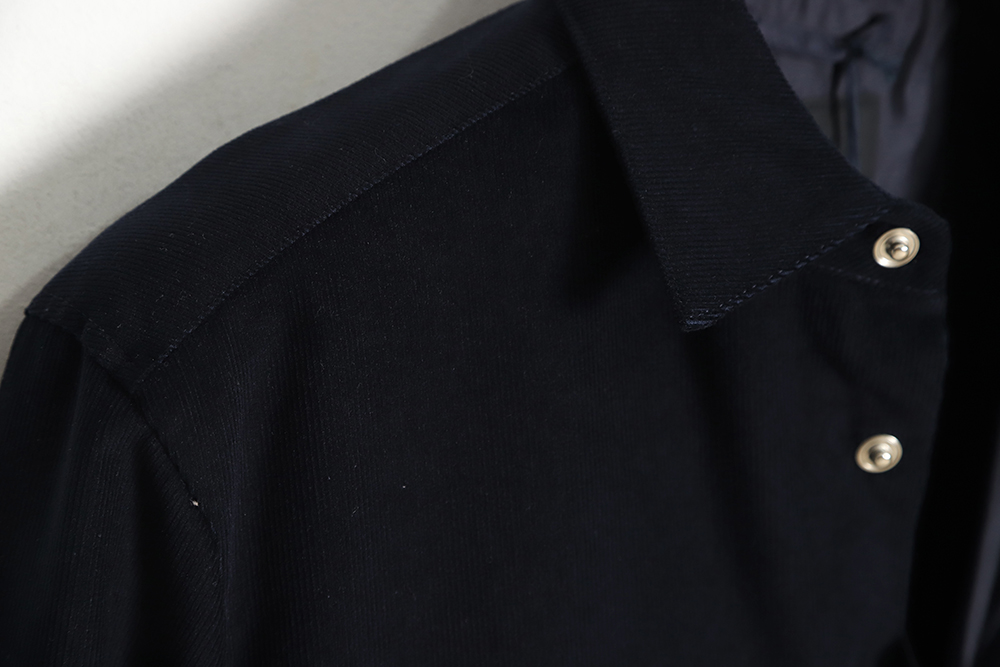 Prada 23SS Thin Corduroy Long Sleeve Shirt Jacket