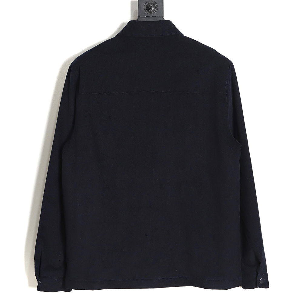 Prada 23SS Thin Corduroy Long Sleeve Shirt Jacket