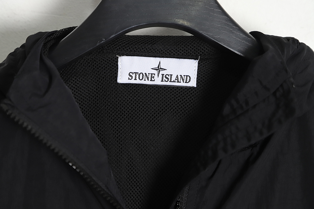 STONE ISLAND 23SS solid color zipper hooded jacket TSK1